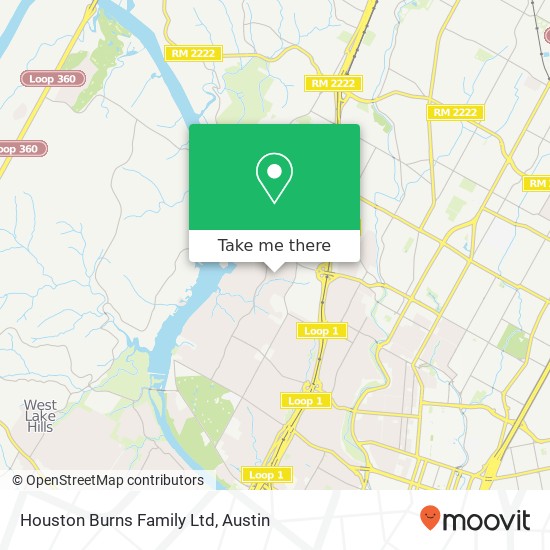 Houston Burns Family Ltd map