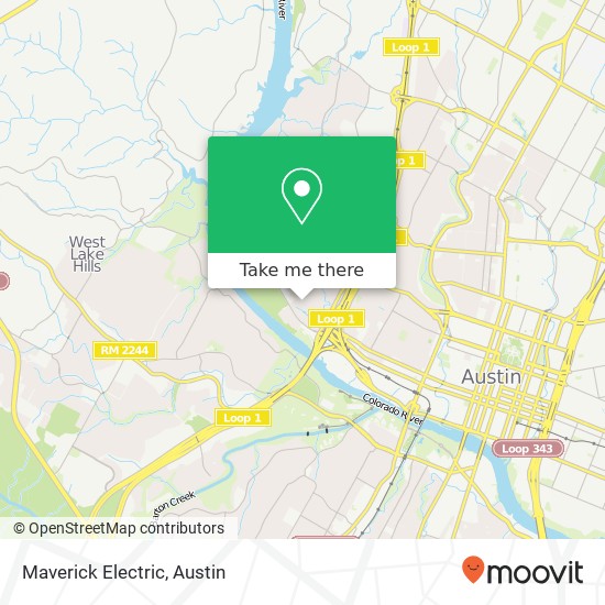 Maverick Electric map