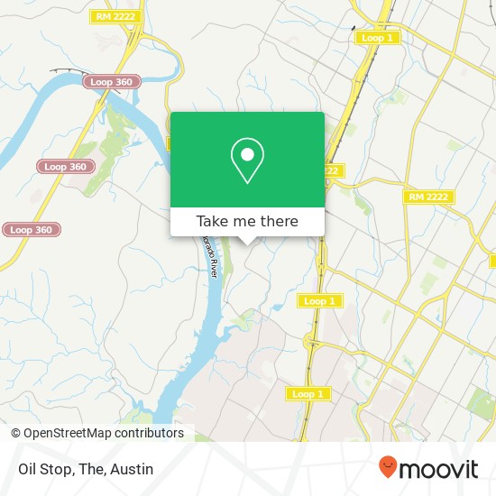 Oil Stop, The map