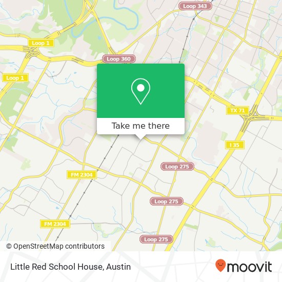 Mapa de Little Red School House