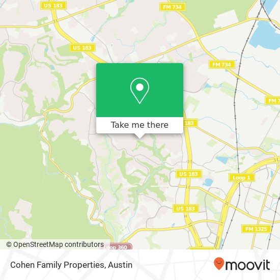 Cohen Family Properties map