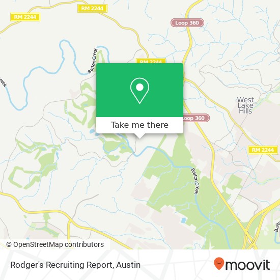 Rodger's Recruiting Report map