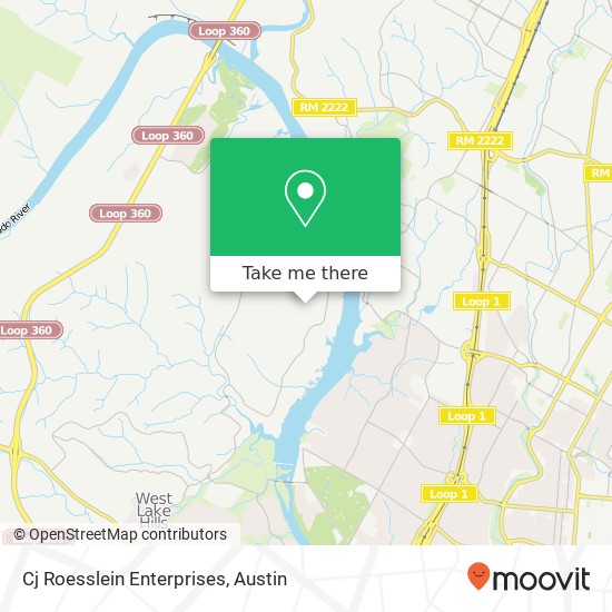 Cj Roesslein Enterprises map