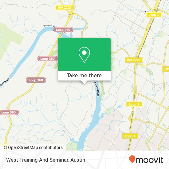 Mapa de West Training And Seminar