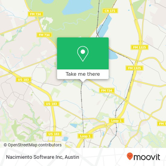 Nacimiento Software Inc map