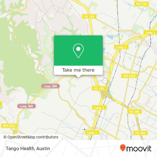 Mapa de Tango Health