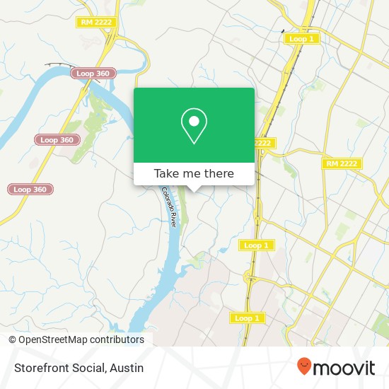 Mapa de Storefront Social