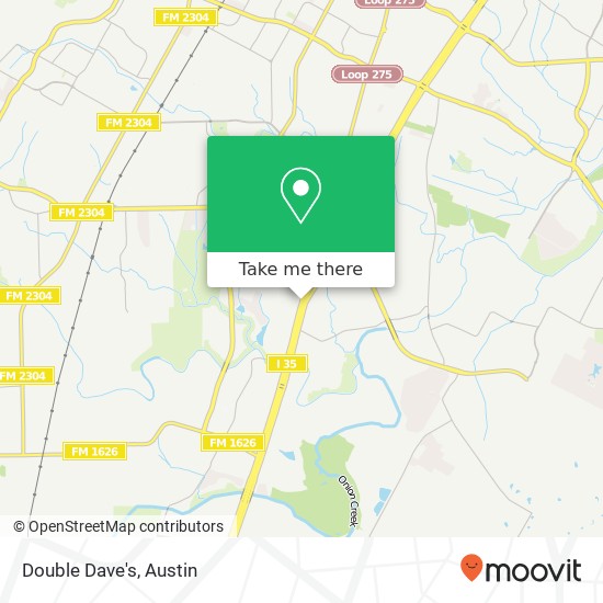 Double Dave's, 9500 S Interstate 35 Austin, TX 78748 map