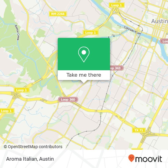 Aroma Italian, 3403 S Lamar Blvd Austin, TX 78704 map