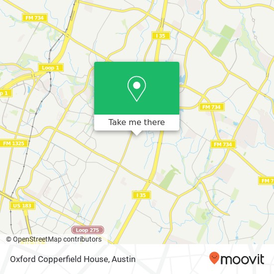 Oxford Copperfield House map