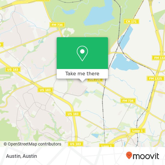 Austin map