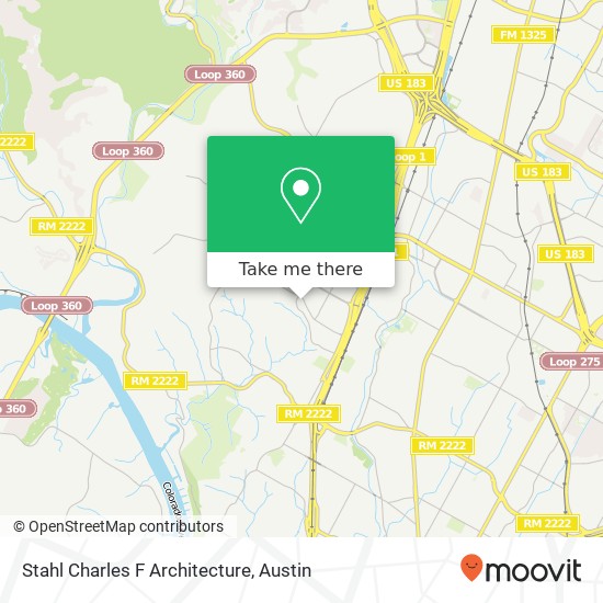 Mapa de Stahl Charles F Architecture