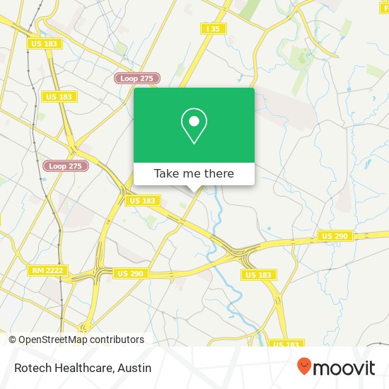 Rotech Healthcare map