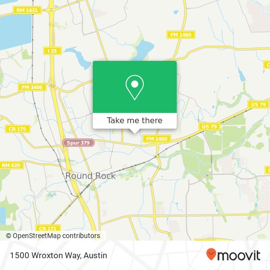 1500 Wroxton Way map