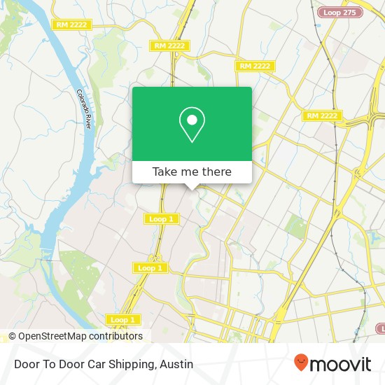 Mapa de Door To Door Car Shipping