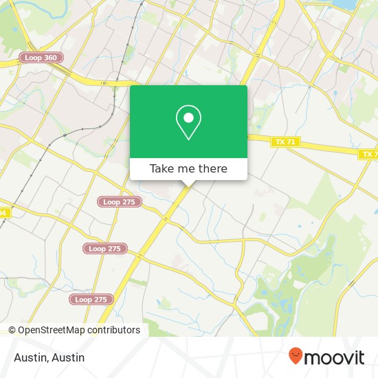 Austin map