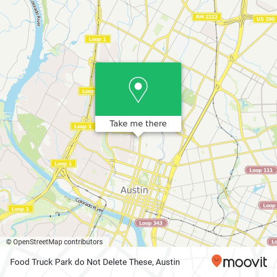 Mapa de Food Truck Park do Not Delete These