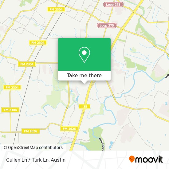 Mapa de Cullen Ln / Turk Ln