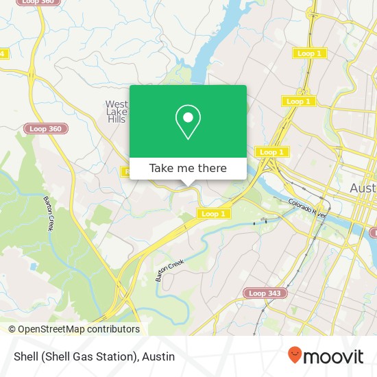 Mapa de Shell (Shell Gas Station)