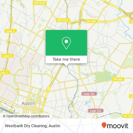 Westbank Dry Cleaning map