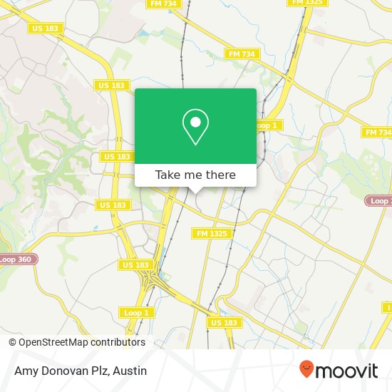 Amy Donovan Plz map
