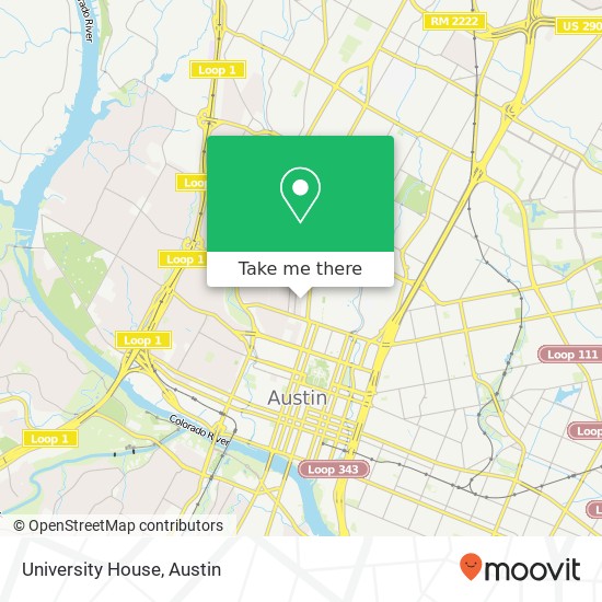 University House map