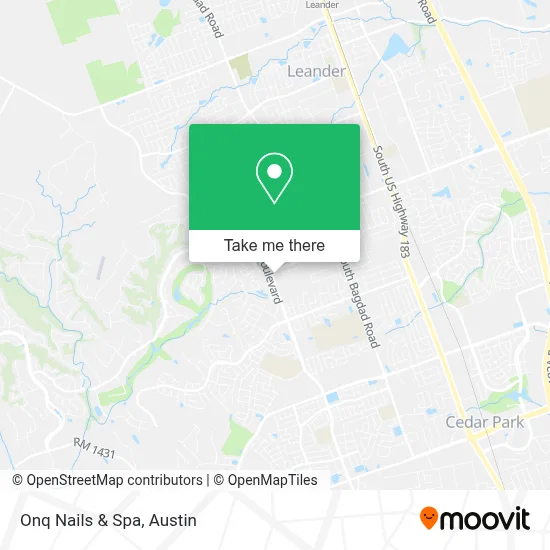 Onq Nails & Spa map