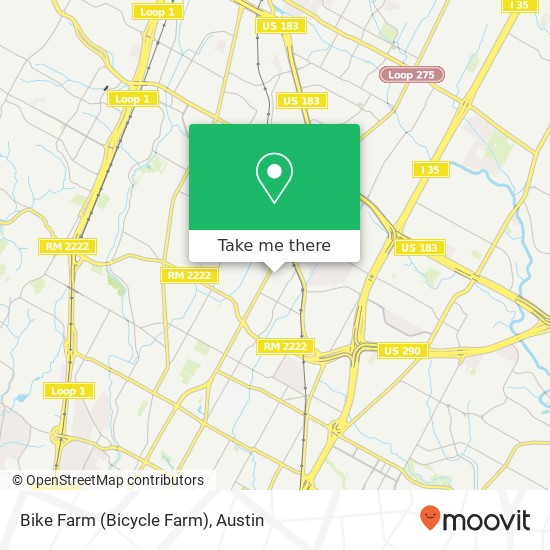 Mapa de Bike Farm (Bicycle Farm)