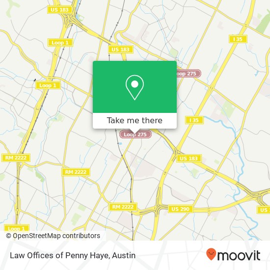 Law Offices of Penny Haye map