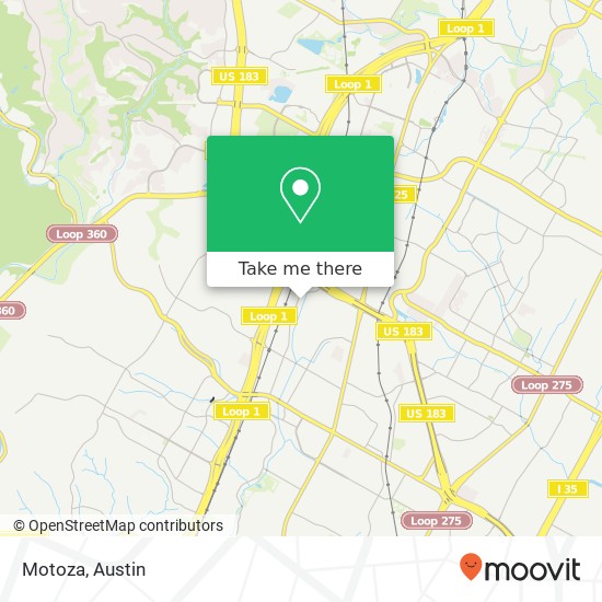 Motoza map