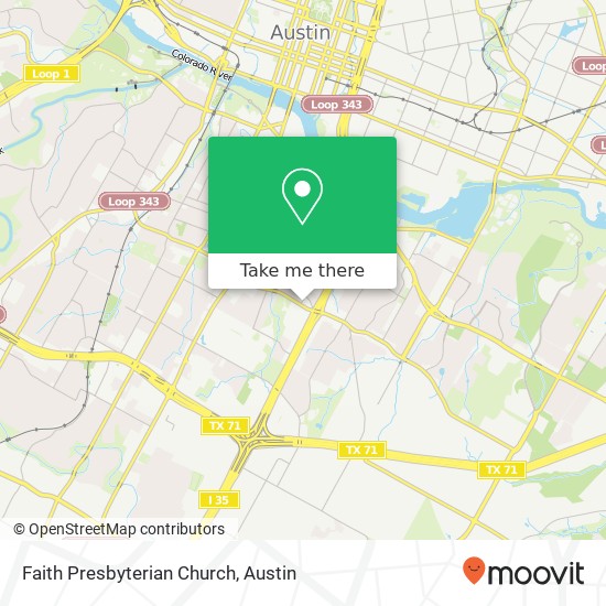 Mapa de Faith Presbyterian Church