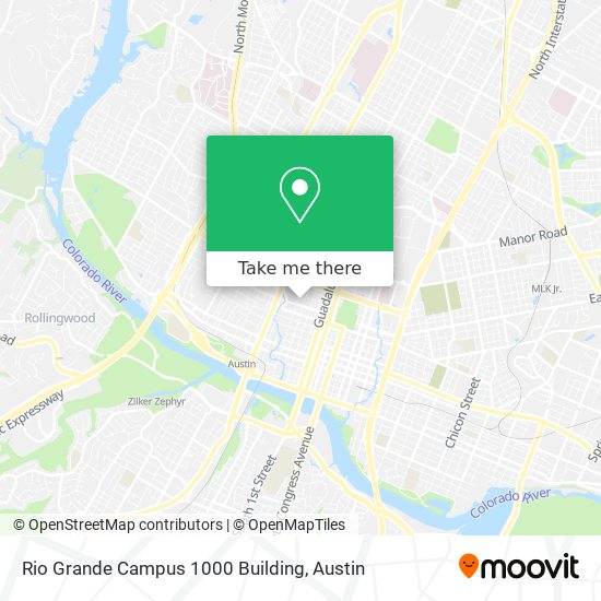 Rio Grande Campus 1000 Building map