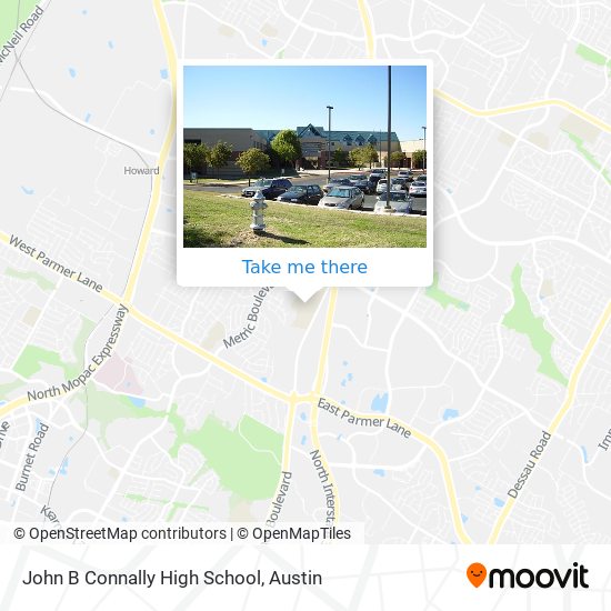 Mapa de John B Connally High School