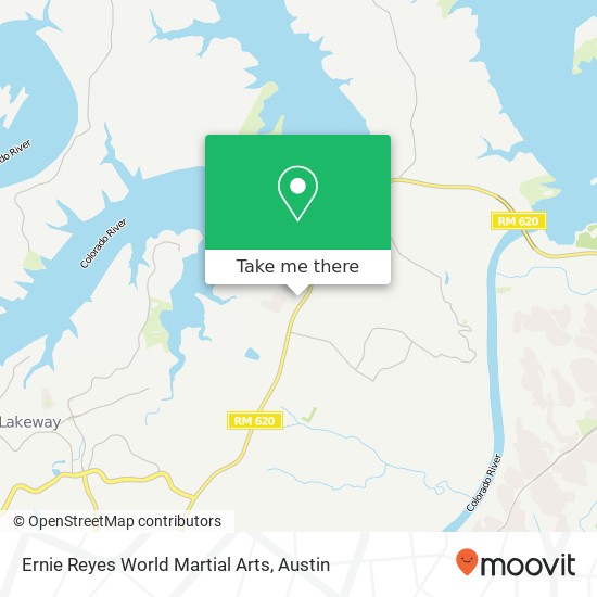 Mapa de Ernie Reyes World Martial Arts