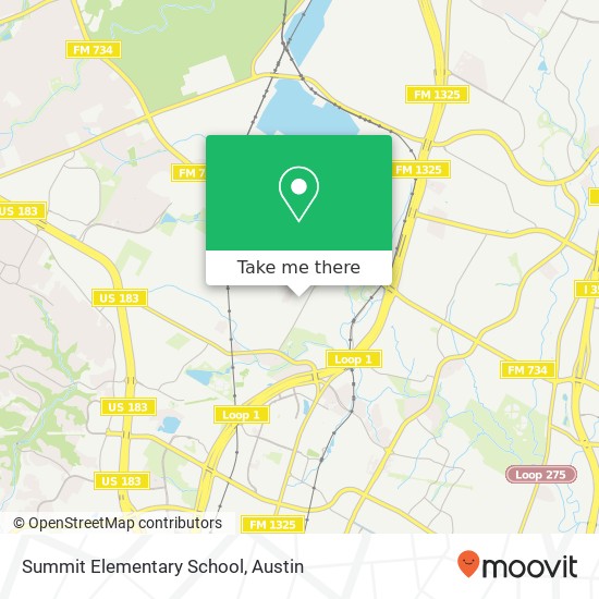 Mapa de Summit Elementary School