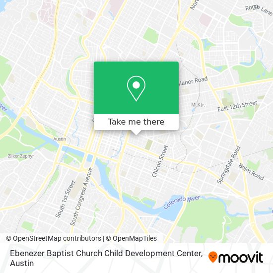 Ebenezer Baptist Church Child Development Center map