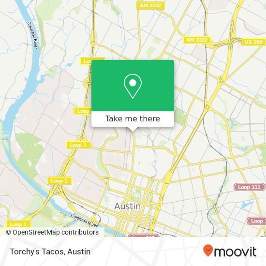 Torchy's Tacos map