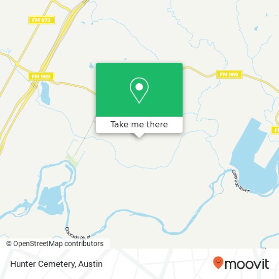 Hunter Cemetery map