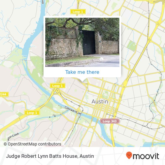 Judge Robert Lynn Batts House map