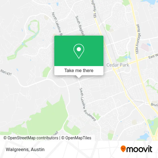 Walgreens map