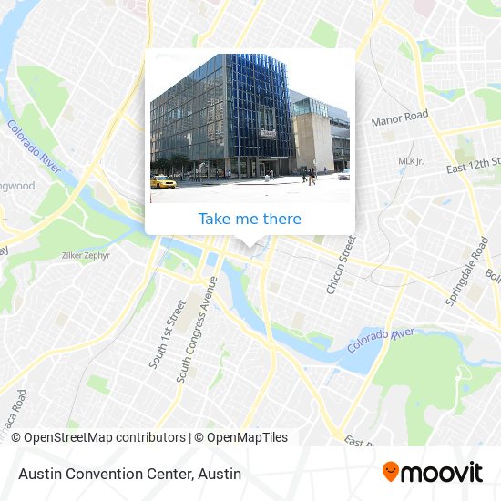 Austin Convention Center map