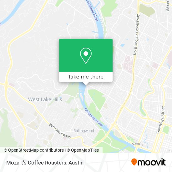 Mapa de Mozart's Coffee Roasters