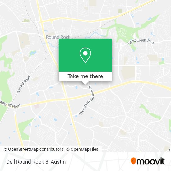 Mapa de Dell Round Rock 3