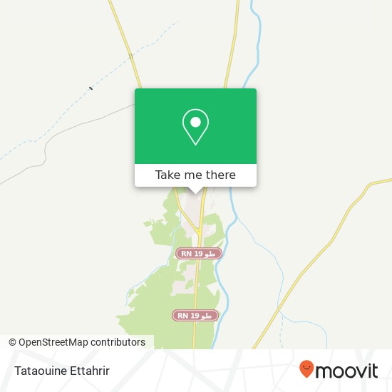 Tataouine Ettahrir map