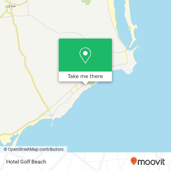 Hotel Golf Beach plan
