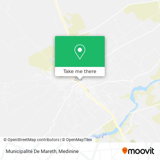 Municipalité De Mareth map