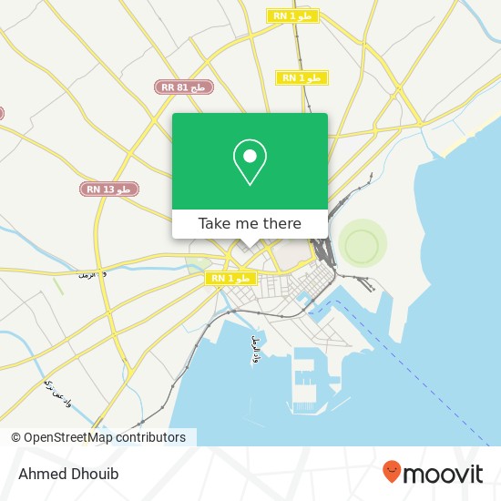 Ahmed Dhouib map