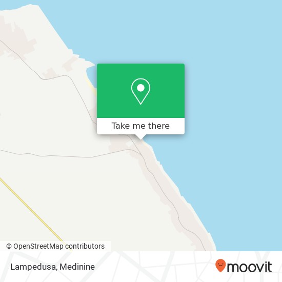 Lampedusa map