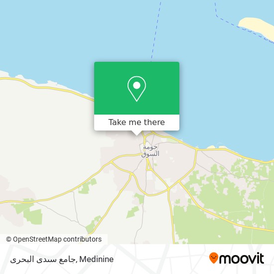 جامع سىدى البحرى map