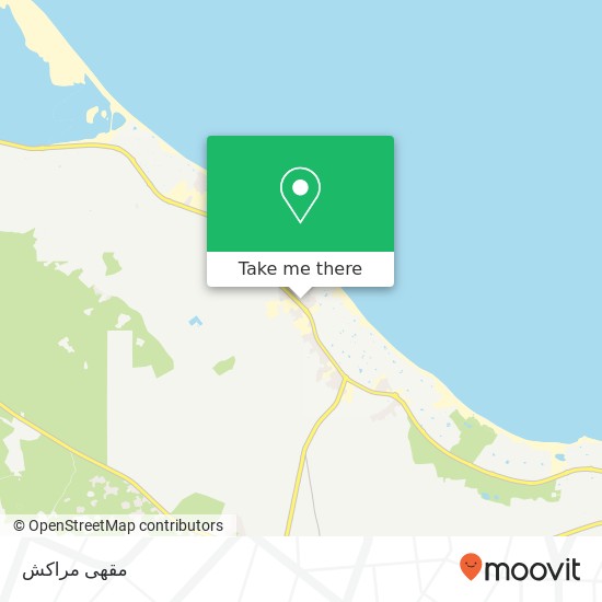 مقهى مراكش map